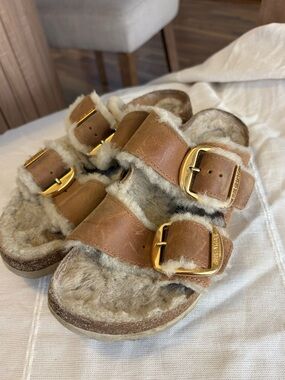Birkenstock Arizona Big Buckle Shearling
